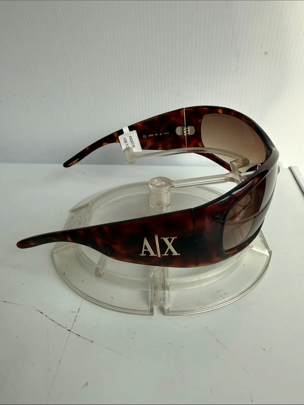 NEW ARMANI EXCHANGE AX007/S Brown Tortoise Sunglasses NEW WITHOUT TAGS